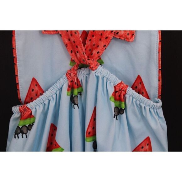SASSY STITCHES BABY BUBBLE OUTFIT WATERMELON Ants 18M - Picture 5 of 9